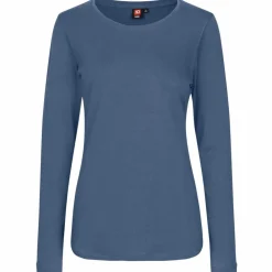 Dame ID Interlock Dame Langærmet t-shirt -
