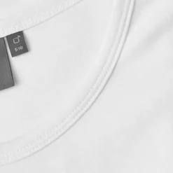 ID Interlock Herre Langærmet t-shirt - Hv