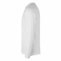 ID Interlock Herre Langærmet t-shirt - Hv