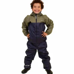 Børn Impala Moss Børne Regnsæt m. fleece -