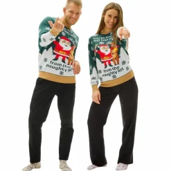 Dame NN Jule Unisex Striktrøje -