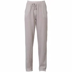 Dame NN Leonora Dame Bukser i hørmix Plus Size -