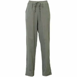 Dame NN Leonora Dame Bukser i hørmix Plus Size -