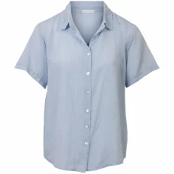 Dame NN Leonora Dame Kortærmet skjorte i hørmix -