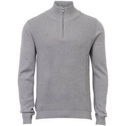 Marcus Hubble Half Zip Herre Striktrøje -