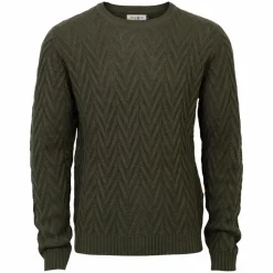 Marcus Richie Herre Striktrøje i uldmix -