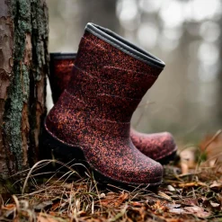 Børn Mikk-line Pige Termostøvler m. glimmer -