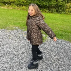 Børn Mikk-line Pige Vinterjakke m. BIONIC-FINISH® ECO coating -