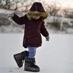 Børn Mikk-line Pige Vinterjakke m. BIONIC-FINISH® ECO coating -