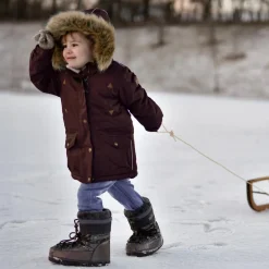 Børn Mikk-line Pige Vinterjakke m. BIONIC-FINISH® ECO coating -