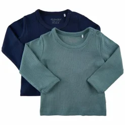 Børn Minymo Børne Langærmet t-shirt i økologisk bomuld -