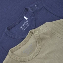 Børn Minymo Børne Langærmet t-shirt i økologisk bomuld -