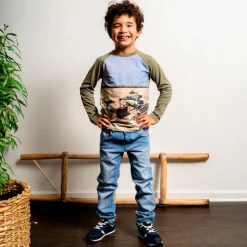 Børn Minymo Drenge Jeans i økologisk bomuld -