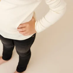 Børn Minymo Pige Jeans i økologisk bomuld -