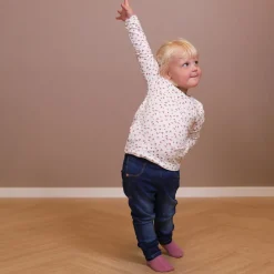 Børn Minymo Pige Jeggings i økologisk bomuld -