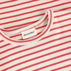 Børn Minymo Pige Kjole i økologisk bomuld -