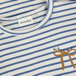 Børn Minymo Pige Kjole i økologisk bomuld -