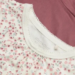 Børn Minymo Pige Nattøjssæt i bambus -