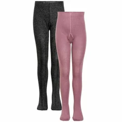 Børn Minymo Pige Strømpebukser m. glimmer -