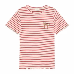 Børn Minymo Pige T-shirt i økologisk bomuld -