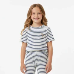 Børn Minymo Pige T-shirt i økologisk bomuld -