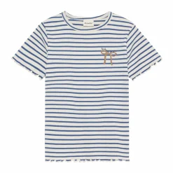 Børn Minymo Pige T-shirt i økologisk bomuld -