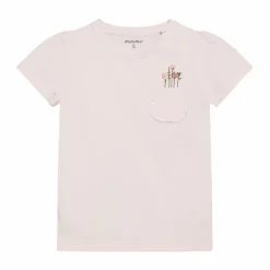 Børn Minymo Pige T-shirt i økologisk bomuld -