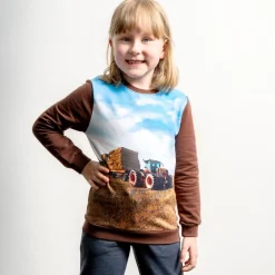 Børn Minymo Traktor Drenge Sweatshirt -