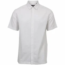 Børn Nero Marco Herre Kortærmet skjorte i hørmix -