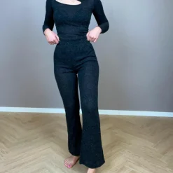 Dame Noisy May Dame Bukser m. glimmer -