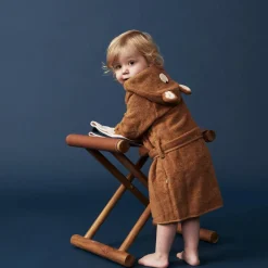 Børn Pippi Børne Morgenkåbe i økologisk bomuld -