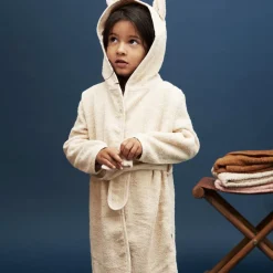 Børn Pippi Børne Morgenkåbe i økologisk bomuld -