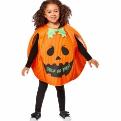 Børn NN Scary Pumpkin Børne Kostume -