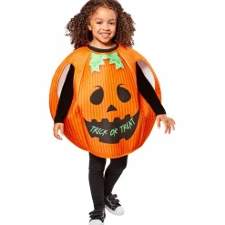 Børn NN Scary Pumpkin Børne Kostume -