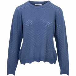 Dame Sirup Pointelle Dame Striktrøje -