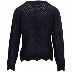 Dame Sirup Pointelle Dame Striktrøje -