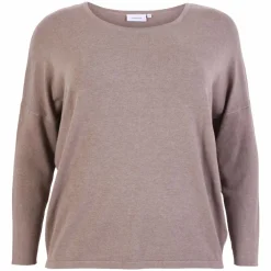 Dame Steenholt Cava Dame Striktrøje Plus Size -