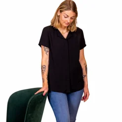 Dame Steenholt Clara Dame Kortærmet bluse -