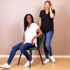 Dame Steenholt Clara Dame Kortærmet bluse -