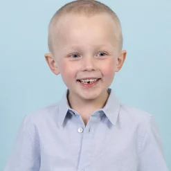 Børn Steenholt Linett Børne Kortærmet skjorte i hørmix -