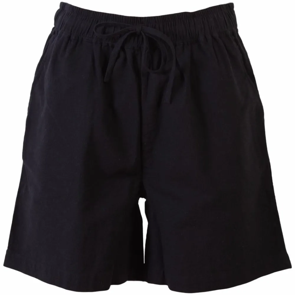 Dame Steenholt Linett Dame Shorts i hørmix Plus Size -