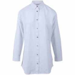 Dame Steenholt Linett Dame Skjorte i hørmix Plus Size -