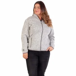 Dame Steenholt Ocean Dame Fleecejakke Plus Size -