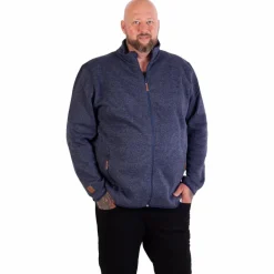 Steenholt Ocean Herre Fleecejakke Plus Size -