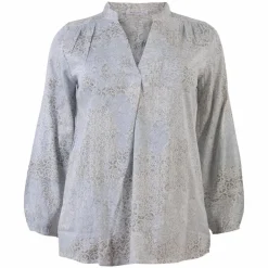 Dame Vanting Dame Bluse Plus Size -