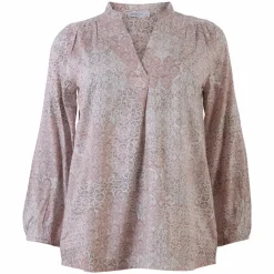 Dame Vanting Dame Bluse Plus Size -