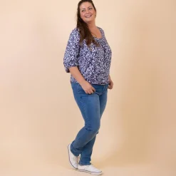 Dame ZbyZ Dame Bluse Plus Size -