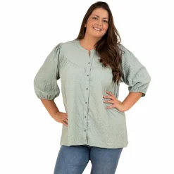 Dame ZbyZ Dame Bluse Plus Size -