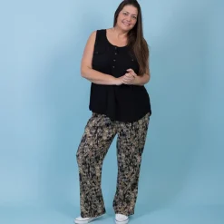 Dame ZbyZ Dame Bukser Plus Size -