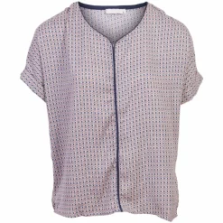 Dame ZbyZ Dame Kortærmet bluse Plus Size -